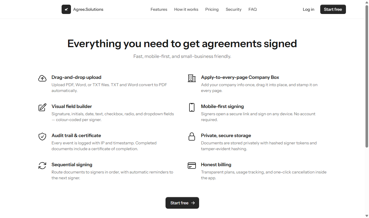 Add signers and place fields