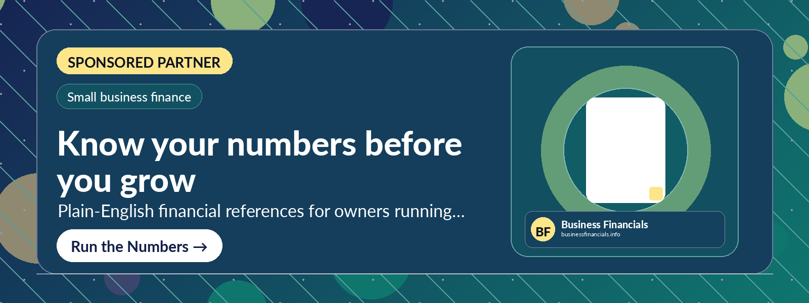 Know your numbers before you grow