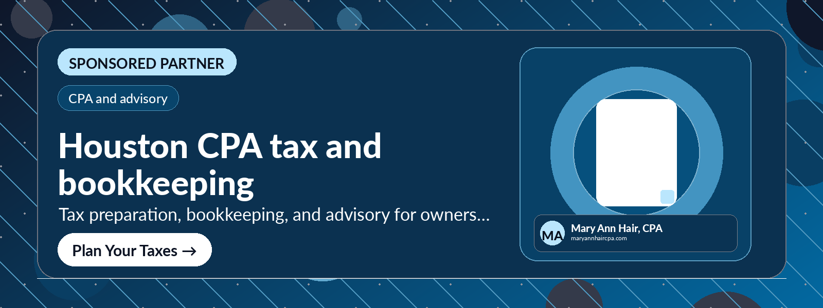 Houston CPA tax and bookkeeping