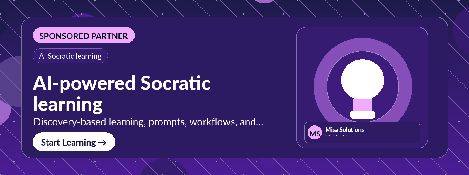 AI-powered Socratic learning