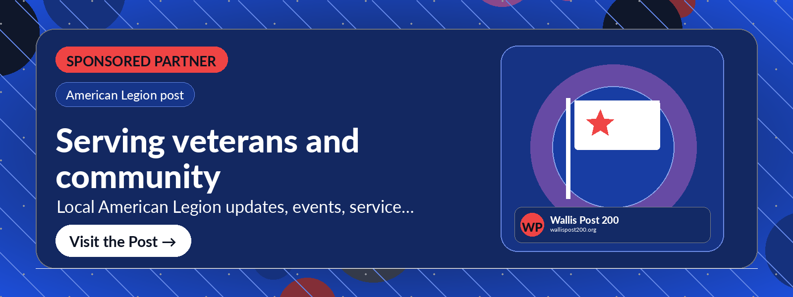 Serving veterans and community